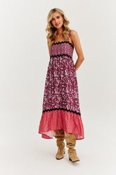 Nomad Kiss midi-jurk